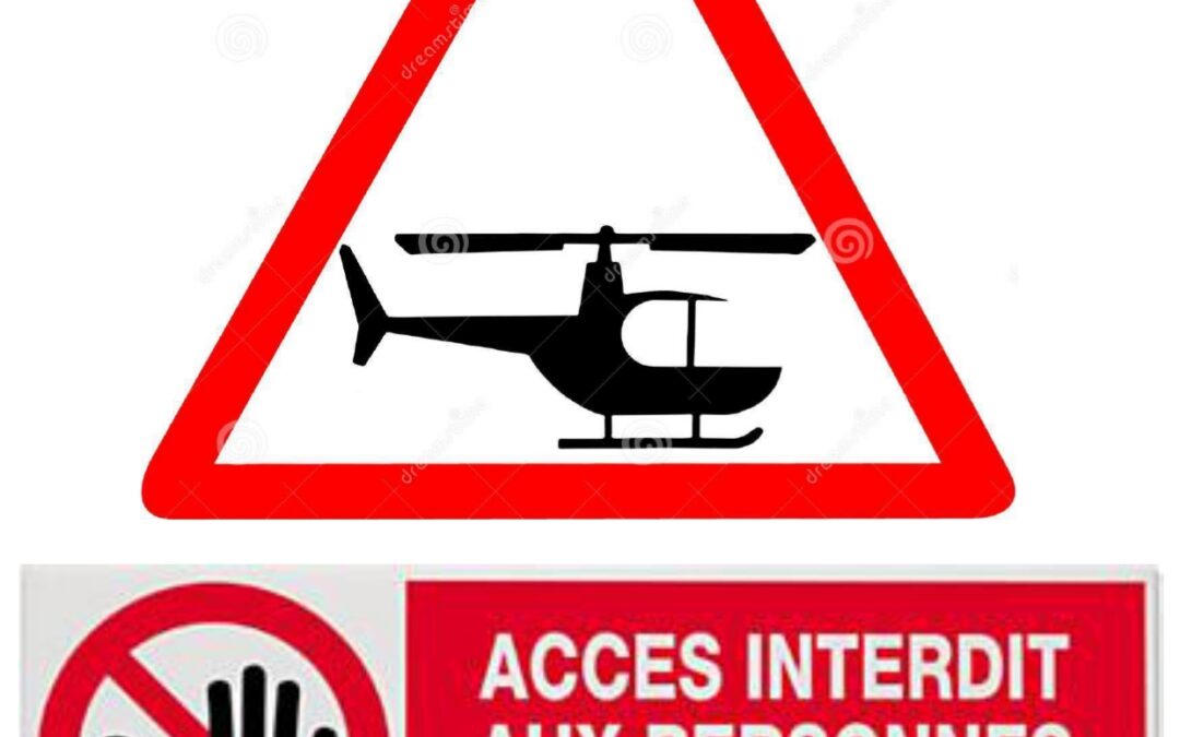 Travaux de sécurisation de l’éperon rocheux des foutures